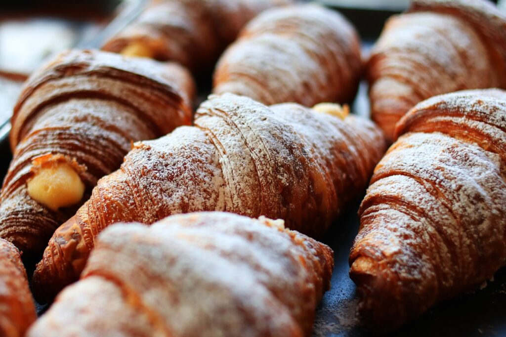 Photo de croissants
